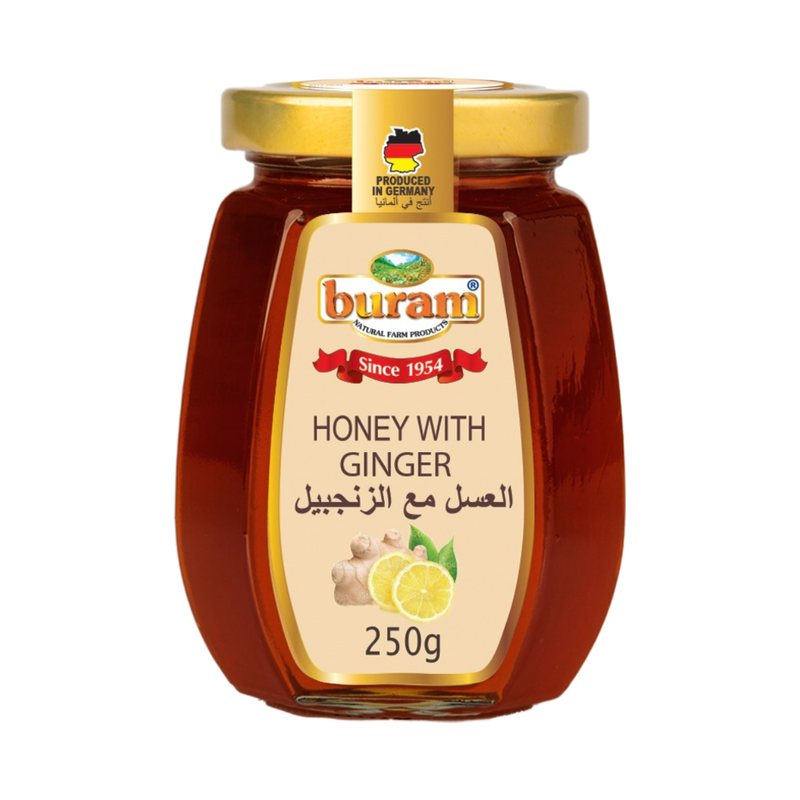 Burani Honey With Ginger 250Gr - Eden's Market