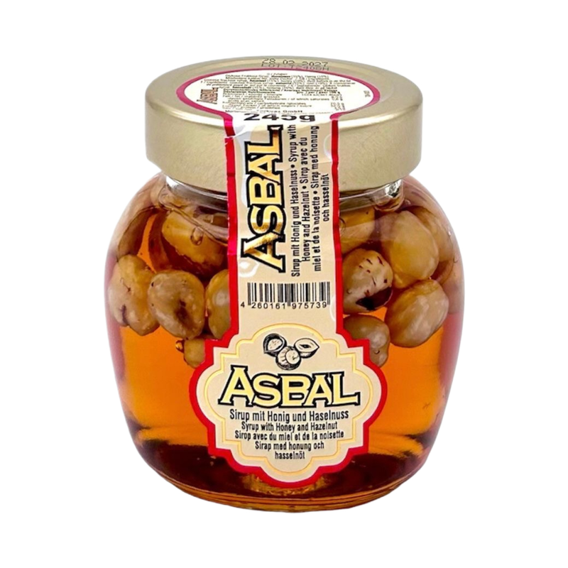 Asbal Syrup With Honey And Hazelnuts 245Gr - Eden's Market