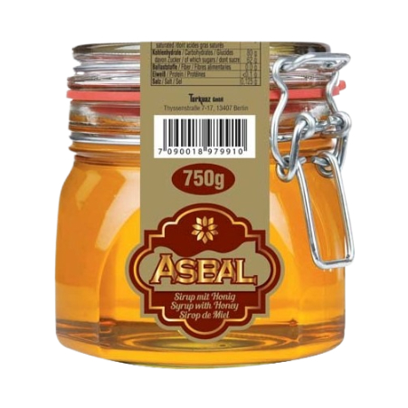 Asbal Syrup With Honey 750Gr - Eden's Market