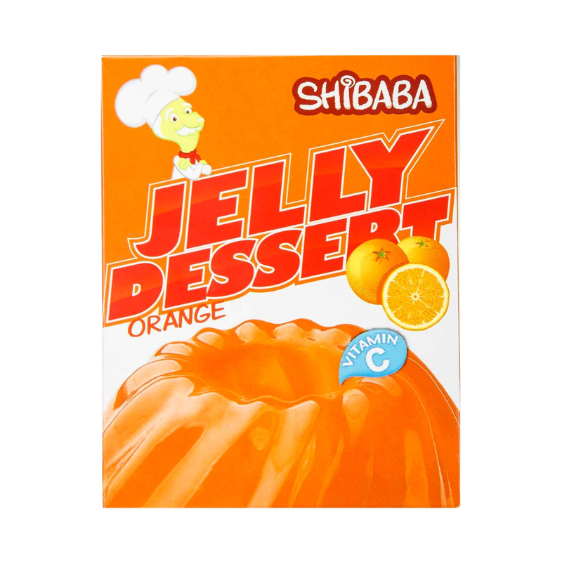 Shibaba Orange Jelly Powder 100Gr - Eden's Market