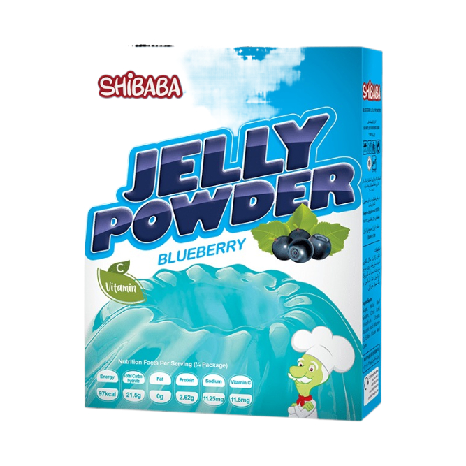 Shibaba Blueberry Jelly Powder 100Gr - Eden's Market