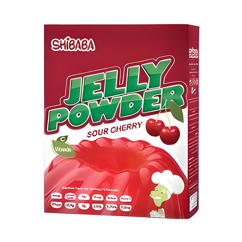 Shibaba Sour Cherry Jelly Powder 100Gr - Eden's Market