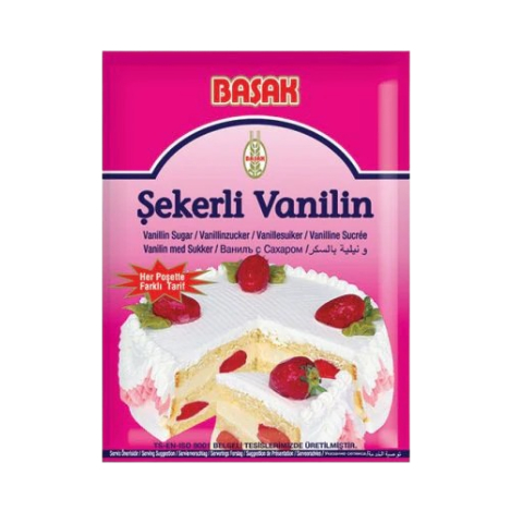 Basak Vanilla Sugar 5X5Gr - Eden's Market