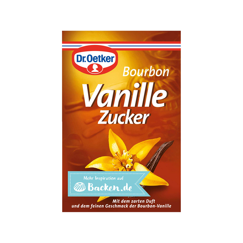 Dr.Oetker Burbon Vanilla Sugar 10X8Gr - Eden's Market