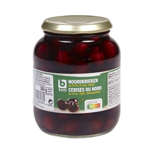 Boni Northern Cherry In Light Syrup 700Gr - Eden's Market