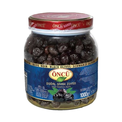 Oncu Black Olives 1000Gr - Eden's Market