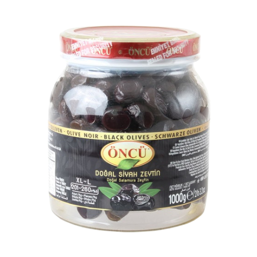 Oncu Black Olives Xl 1000Gr - Eden's Market