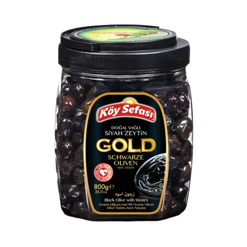 Koy Sefasi Gold Black Olvies 450Gr - Eden's Market