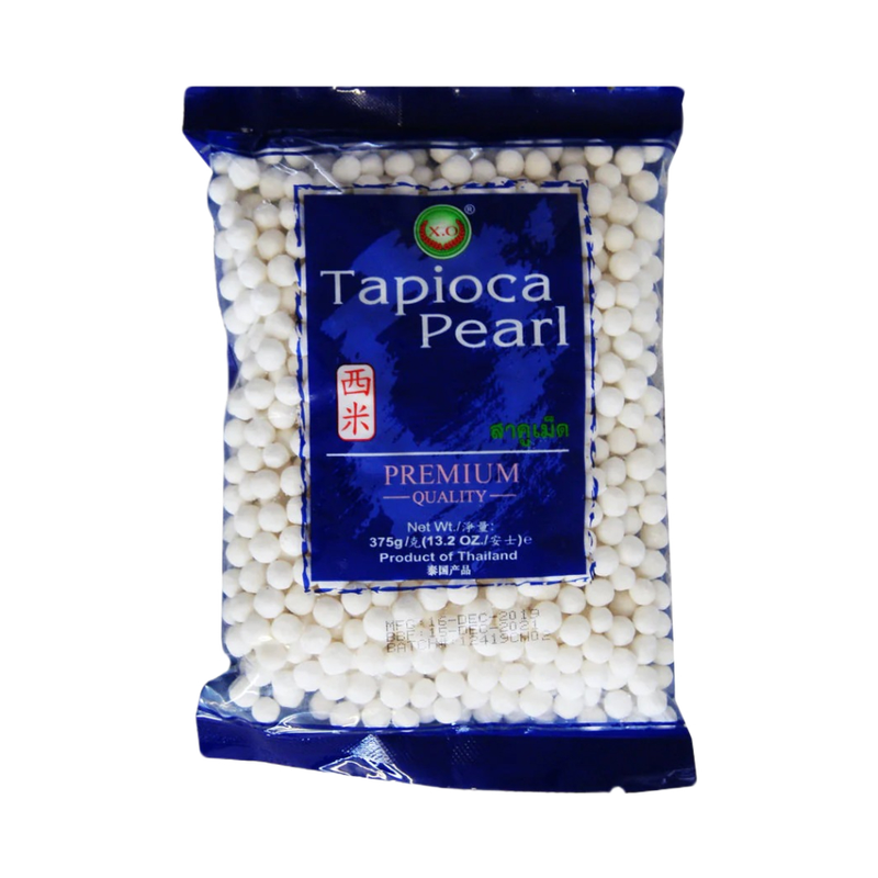 X.O Tapioca Pearl White 375Gr - Eden's Market