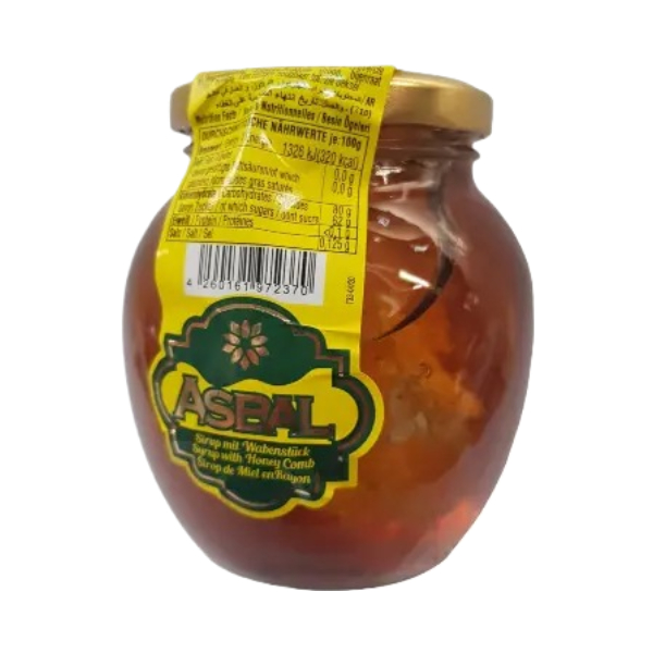 Asbal Syrup With Honey 480Gr - Eden's Market