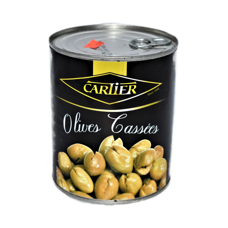 Cartier Broken Green Olives 860Gr - Eden's Market