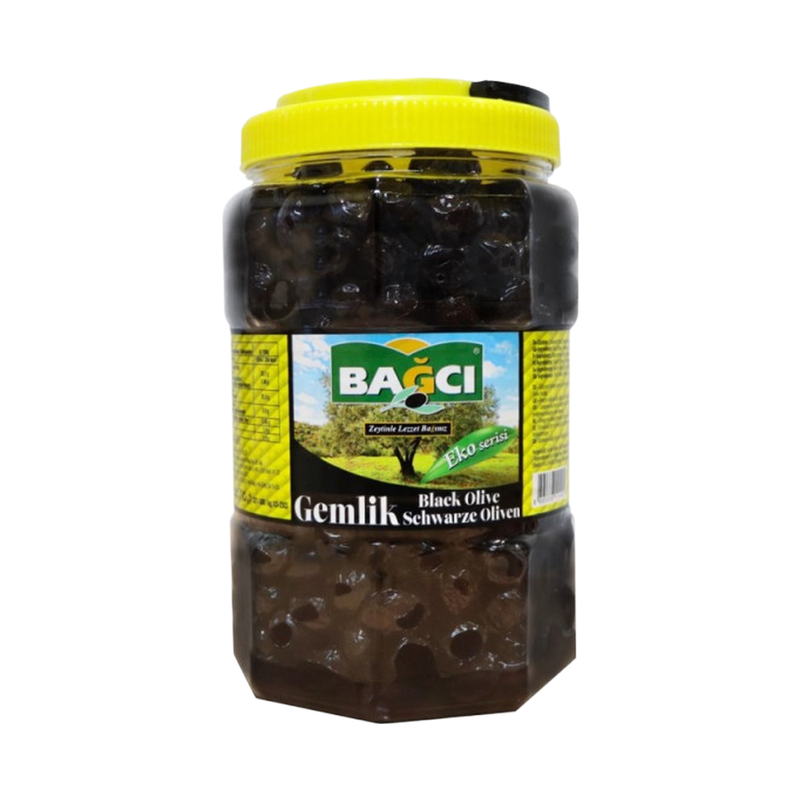 Bagci Gemlik Black Olives 1500Gr - Eden's Market