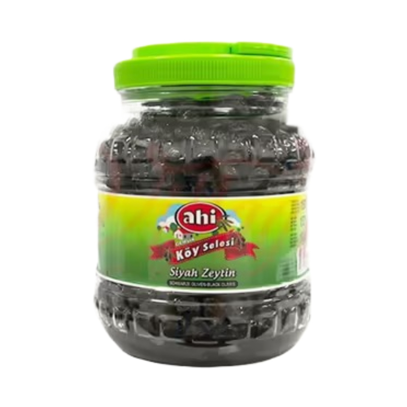 Ahi Black Olives 1300Gr - Eden's Market