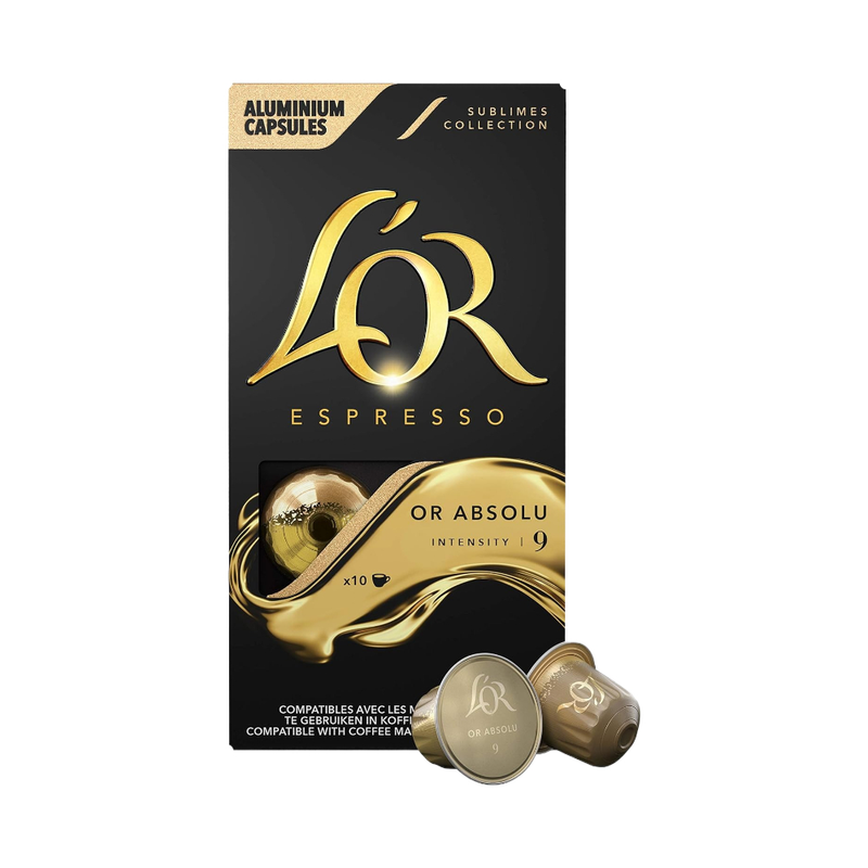 L'Or N7 Espresso Coffee Capsules Absolut Gold 10 Piece - Eden's Market