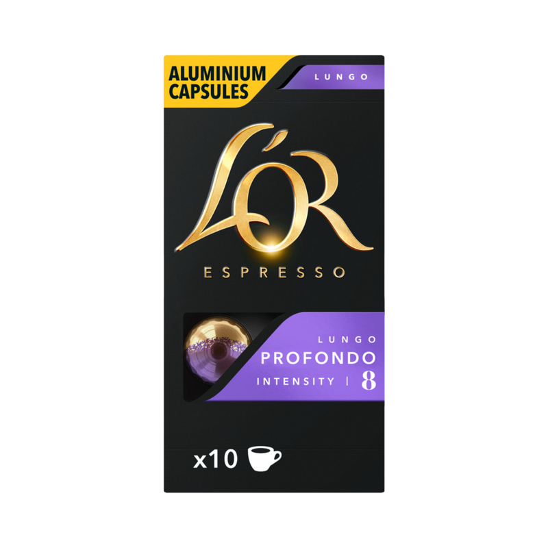 L'Or N7 Espresso Coffee Capsules Lungo Profondo 10 Piece - Eden's Market