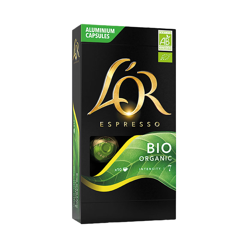 L'Or N7 Espresso Coffee Capsules Bio Organic 10 Piece - Eden's Market