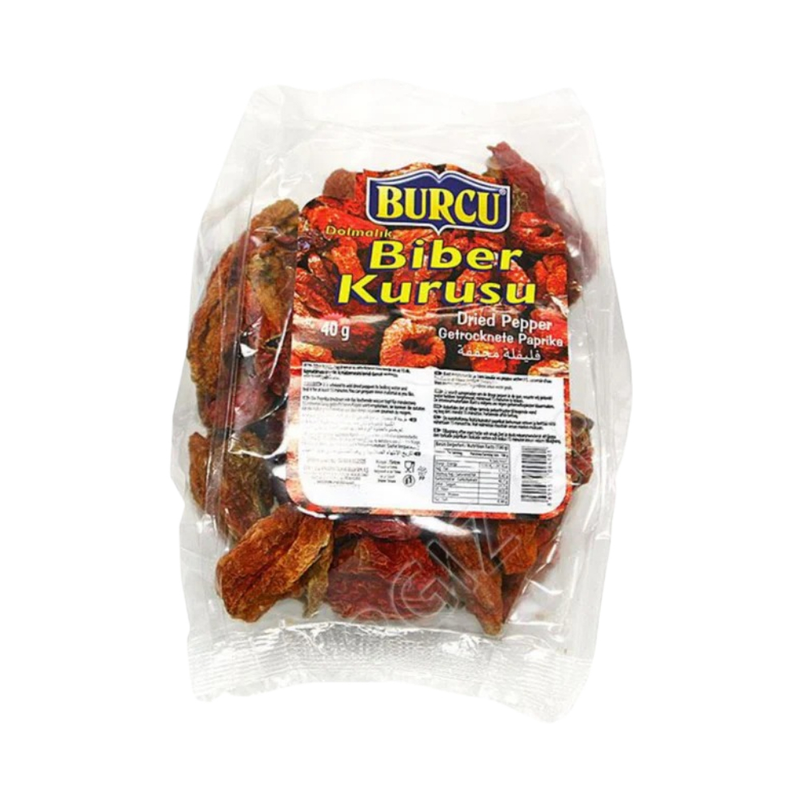 Burcu Dried Pepper 40Gr - Eden's Market