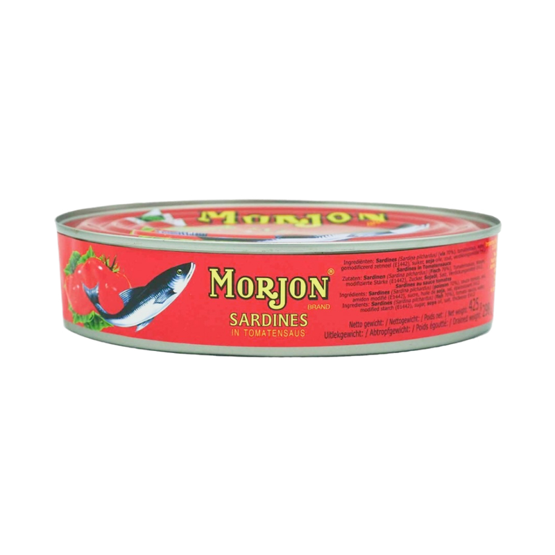 Morjon Brand Sardines In Tomato Sauce 215Gr - Eden's Market