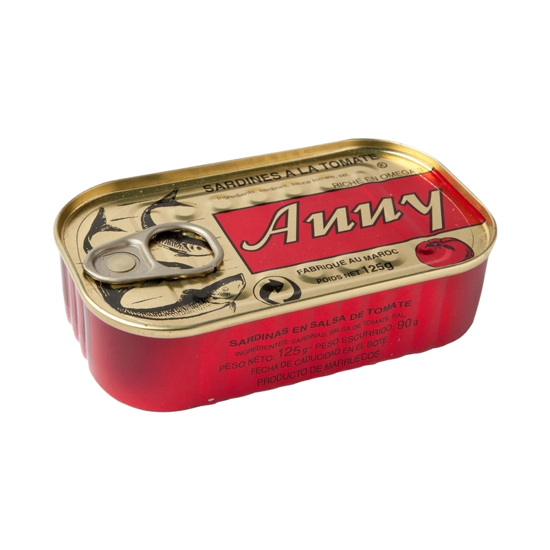 Anny Sardines In Tomato Sauce 125Gr - Eden's Market