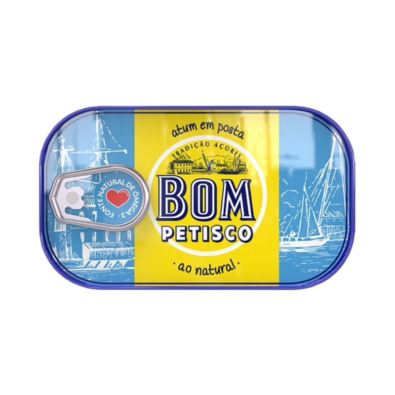 Bom Petisco Tuna Natural 84Gr - Eden's Market