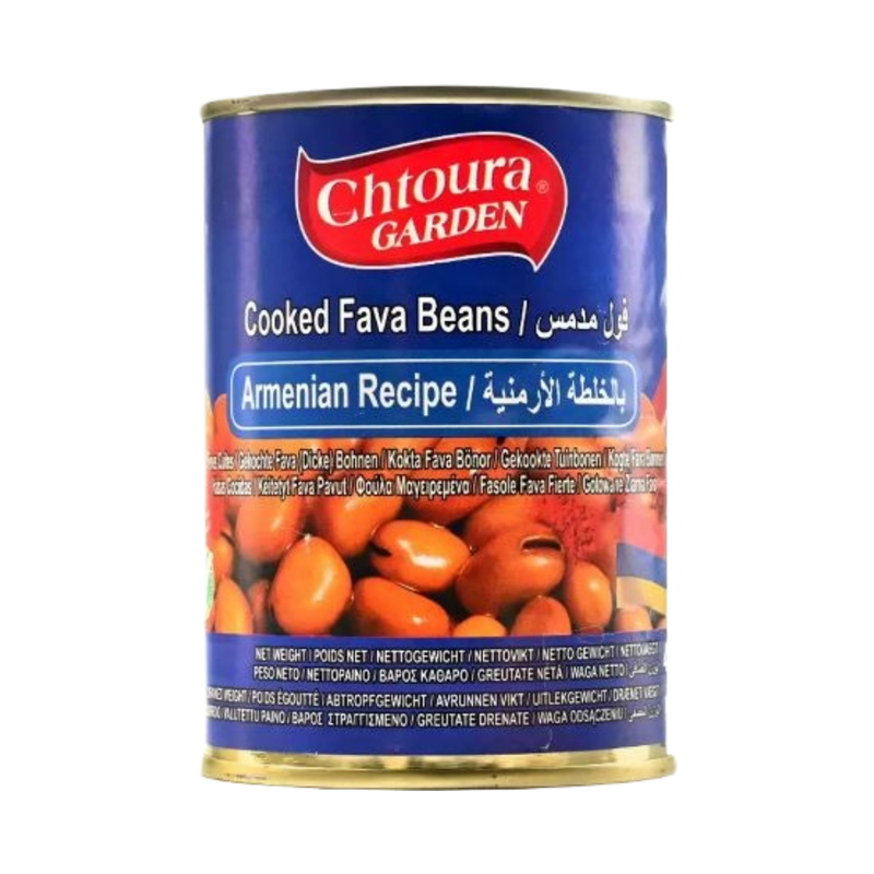 Chtoura Garden Cooked Fava Beans (Armenian Recipe) 400Gr - Eden's Market