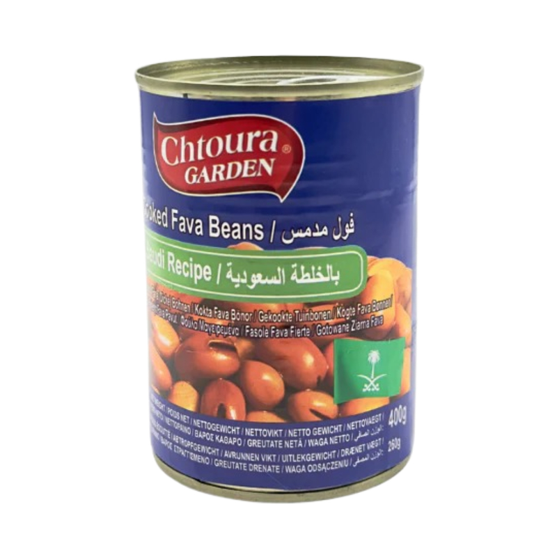 Chtoura Garden Cooked Fava Beans (Saudi Recipe) 400Gr - Eden's Market