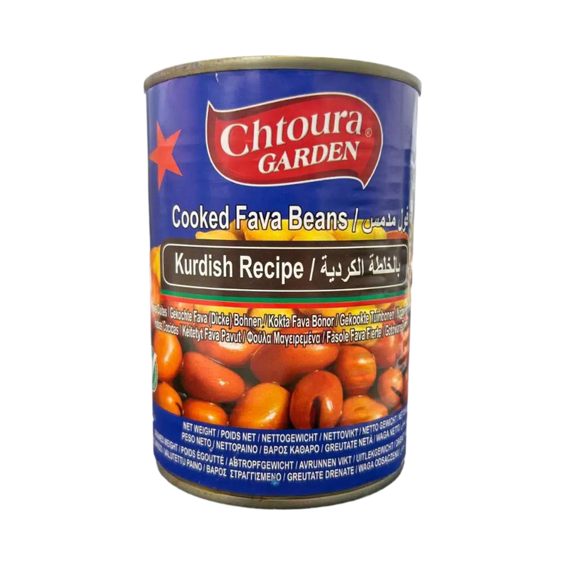 Chtoura Garden Cooked Fava Beans (Kurdish Recipe) 400Gr - Eden's Market