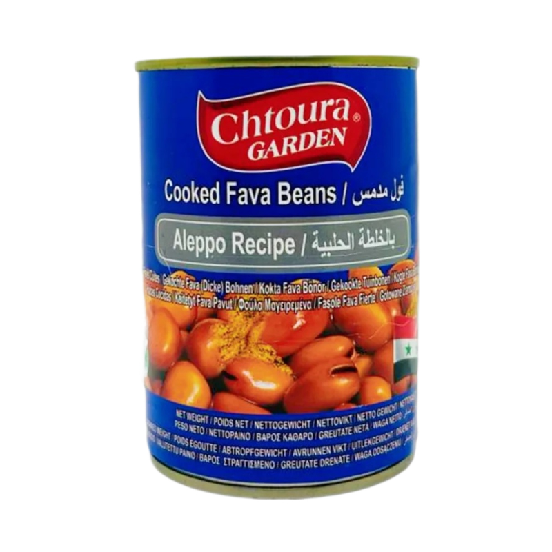 Chtoura Garden Cooked Fava Beans Aleppo Recipie 400Gr - Eden's Market