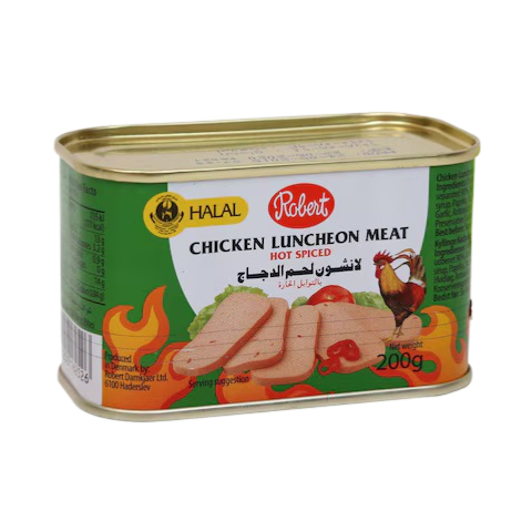 Robert Luncheon Chicken Spicy 200Gr - Eden's Market