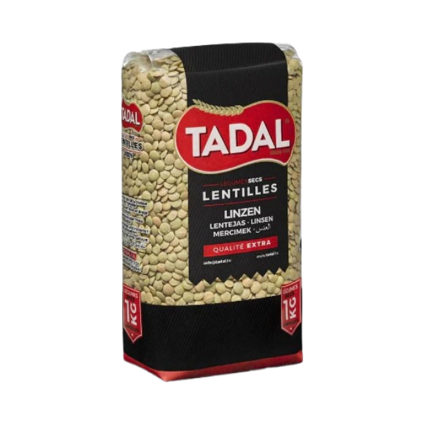 Tadal Green Lentils 1Kg - Eden's Market