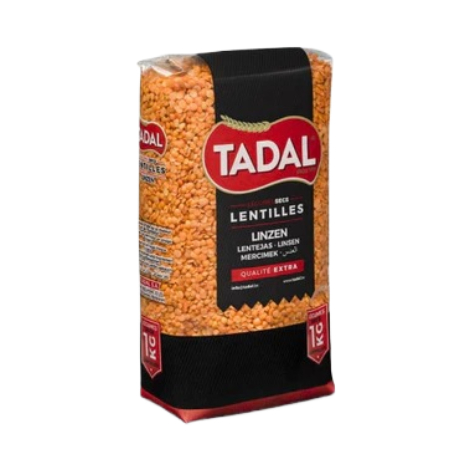 Tadal Red Lentils 1Kg - Eden's Market