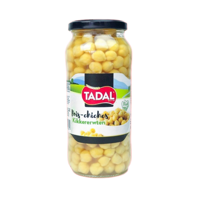 Tadal Chickpeas In Jar 580Ml - Eden's Market