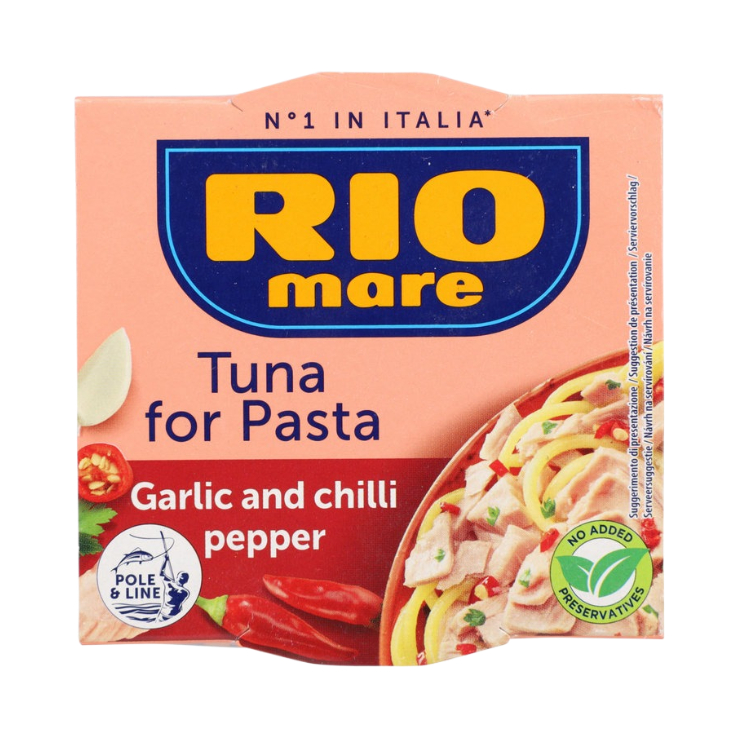 Rio Mare Tuna For Pasta Garlic And Chilli Pepper 160Gr - Eden's Market