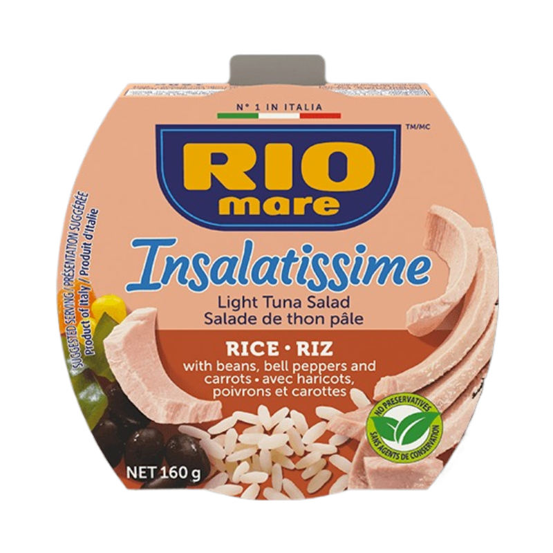 Rio Mare Tuna Salad With Rice 160Gr - Eden's Market