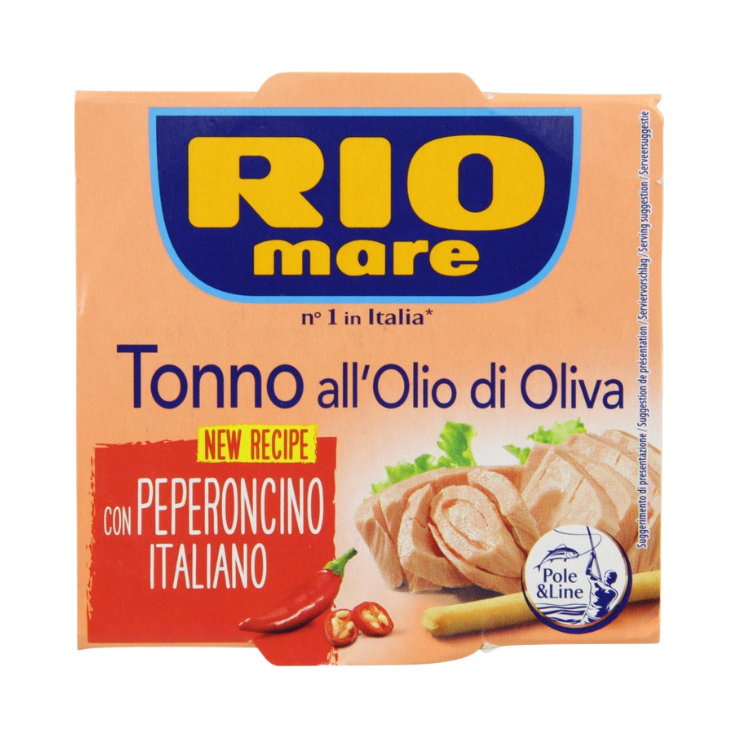 Rio Mare Tuna Peperoncino In Olive Oil 130Gr - Eden's Market