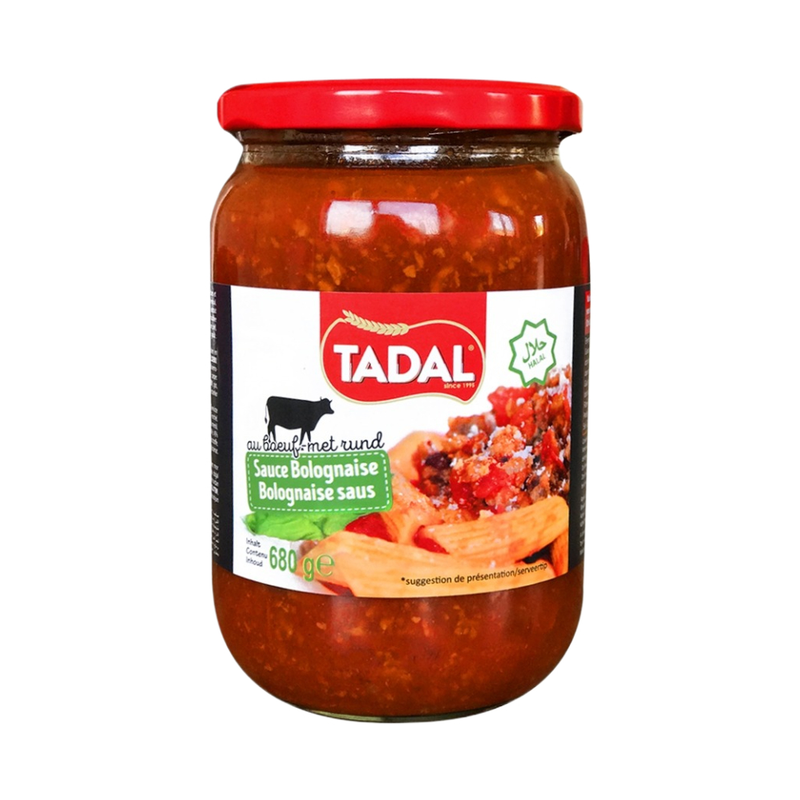 Tadal Bolognaise Sauce With Beef 670Gr - Eden's Market