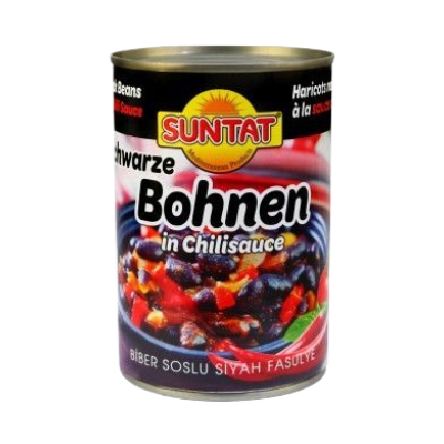 Suntat Black Beans In Chilli Sauce 425Ml - Eden's Market