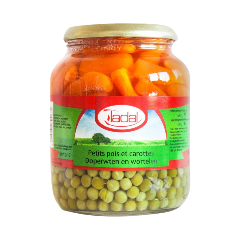 Tadal Peas Carrots 680Gr - Eden's Market