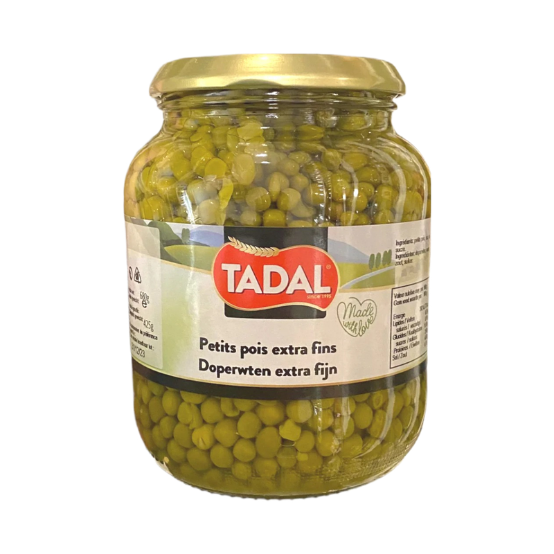 Tadal Extra Fine Green Peas 720Ml - Eden's Market