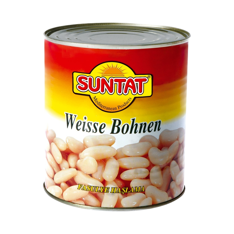 Suntat White Beans 800Gr - Eden's Market