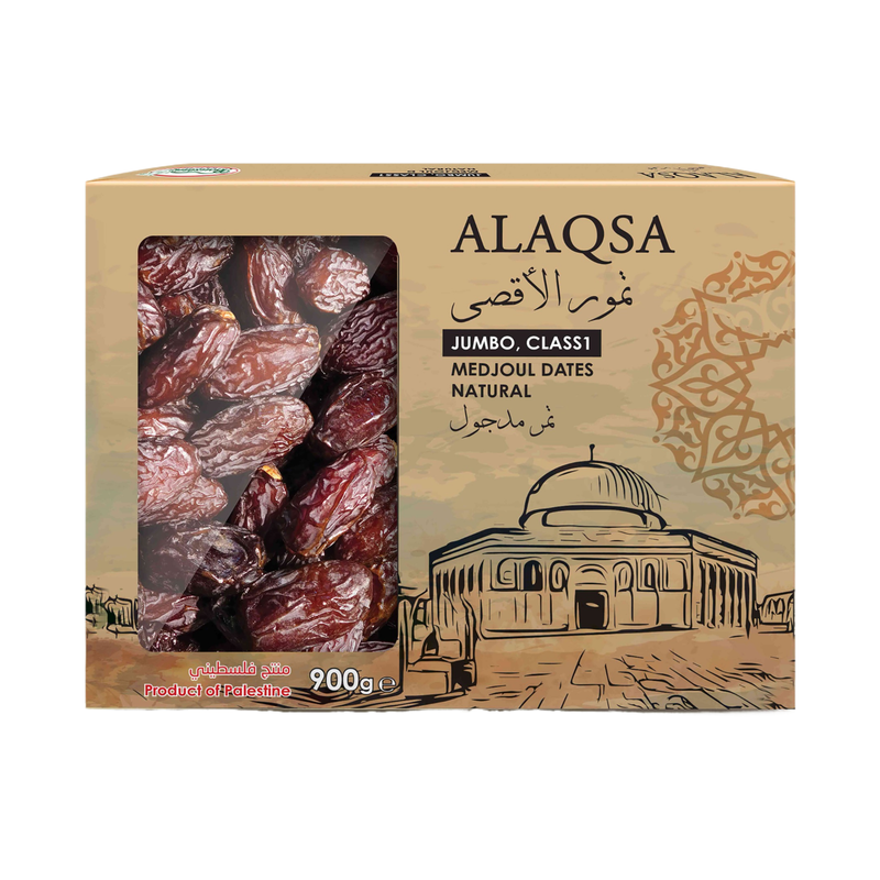 Alaqsa Medjoul Dates Natural 900Gr - Eden's Market