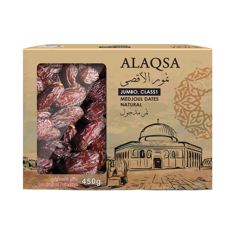 Alaqsa Medjoul Dates Natural 450Gr - Eden's Market