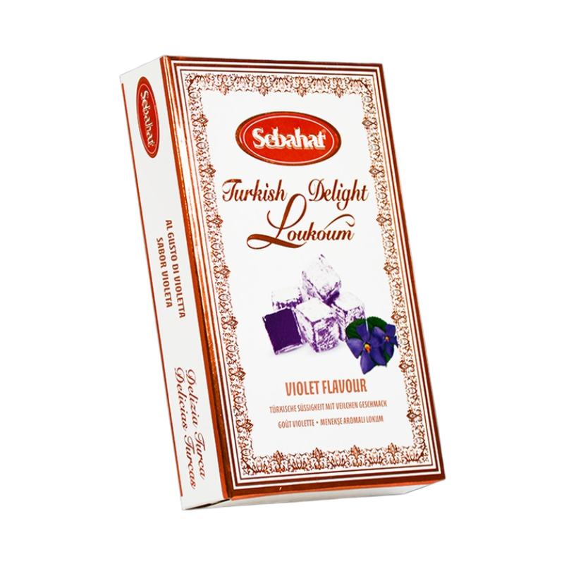 Sebahat Turkish Delight (Violet Flavor) 200Gr - Eden's Market