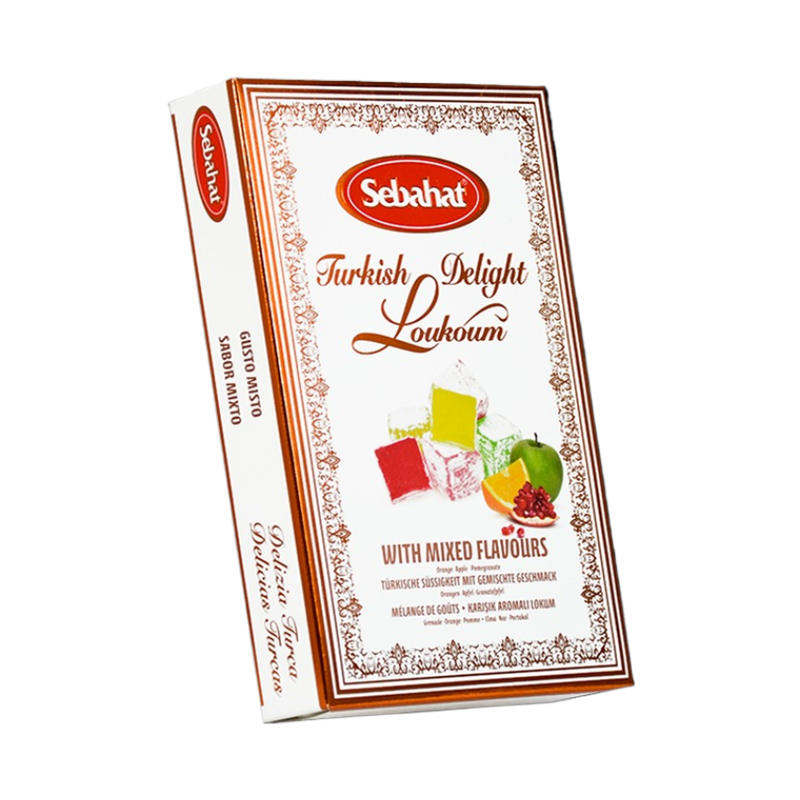 Sebahat Turkish Delight (Mixed Flavors) 200Gr - Eden's Market