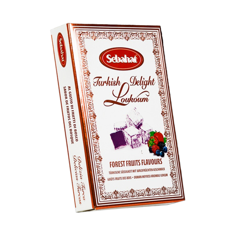 Sebahat Turkish Delight (Forest Fruits) 200Gr - Eden's Market