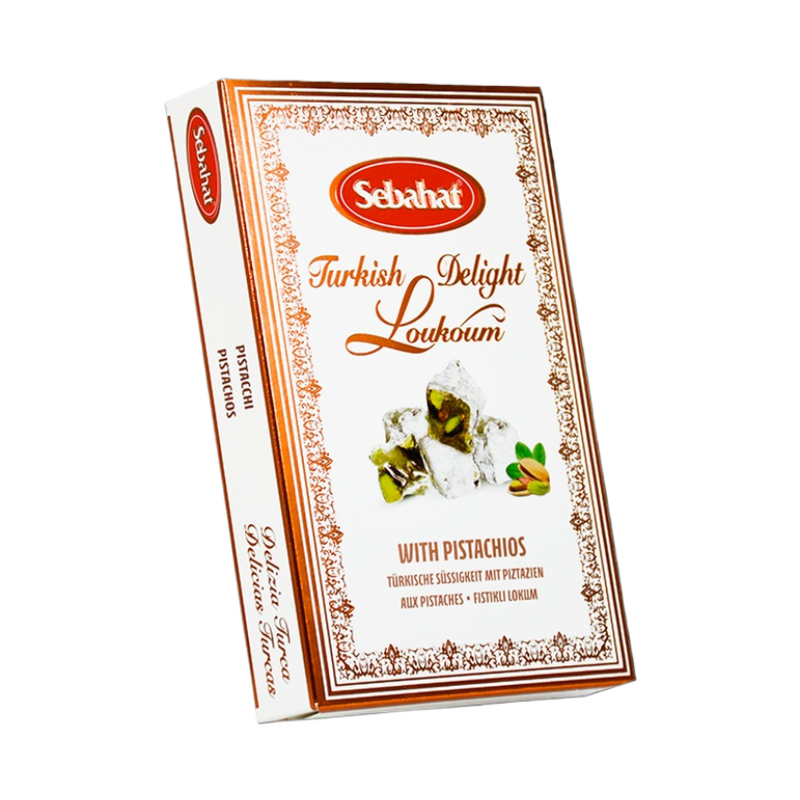 Sebahat Turkish Delight (Pistachios) 200Gr - Eden's Market