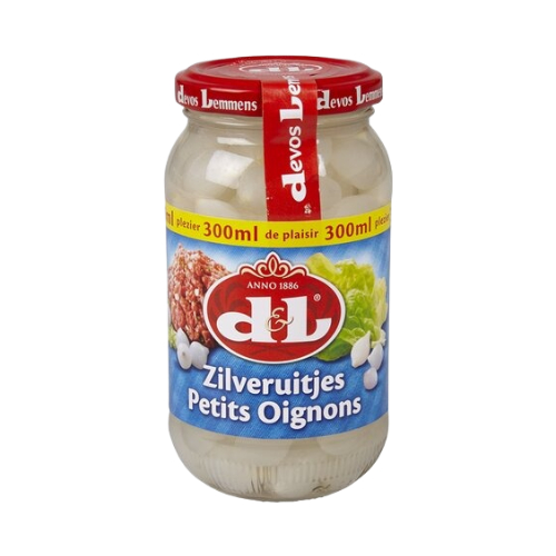 Devos Lemmens Small Pickled Onions In Vinegar 170Gr - Eden's Market