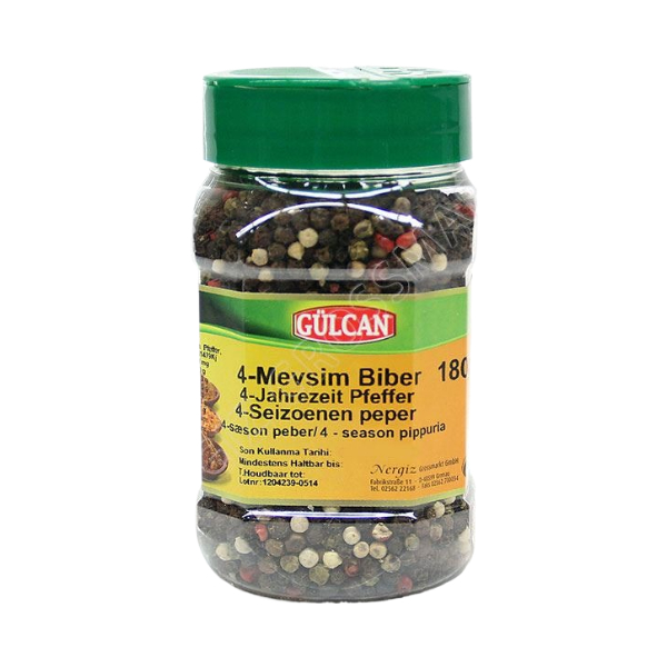 Gulcan Spice 4 Seasons Pepper 180Gr - Eden's Market