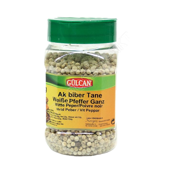 Gulcan White Pepper Whole 200Gr - Eden's Market