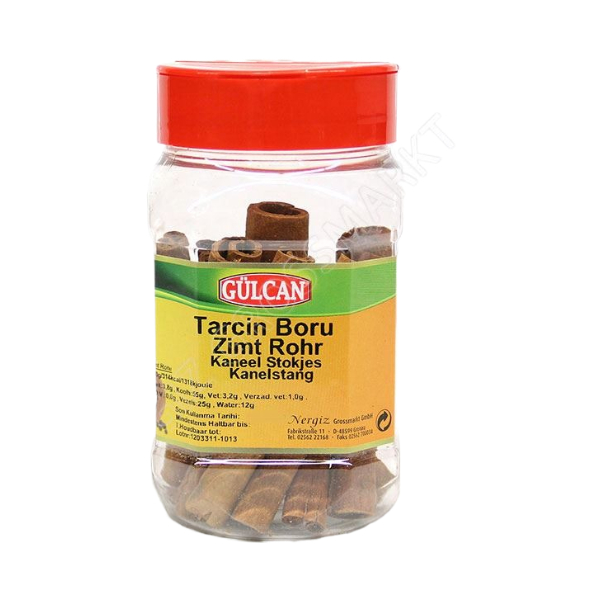 Gulcan Spice Cinnamon Pipe 50Gr - Eden's Market